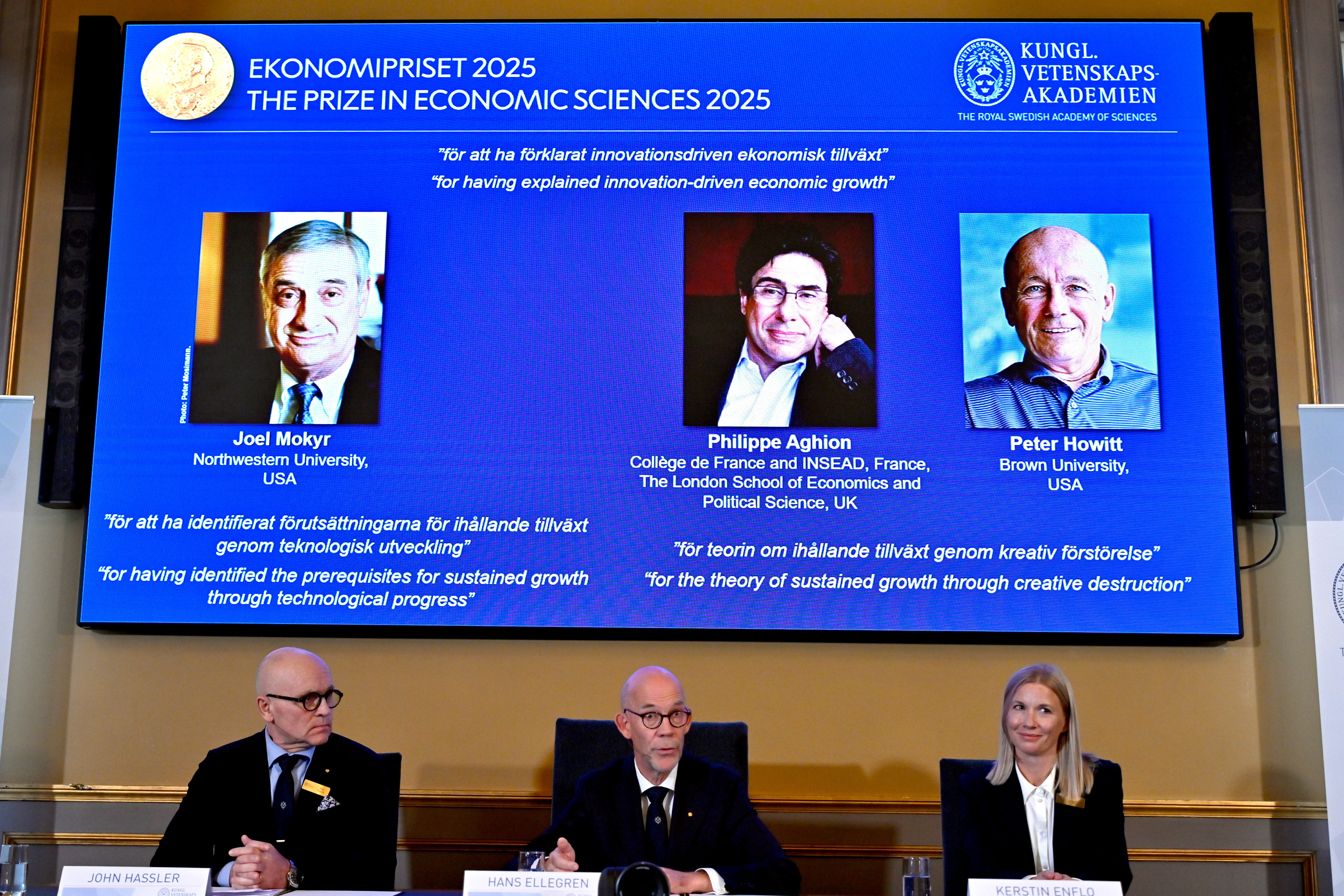 Innovation’s role in economic growth wins Nobel Prize for Economics